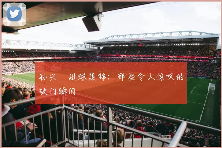 孙兴慜进球集锦：那些令人惊叹的破门瞬间